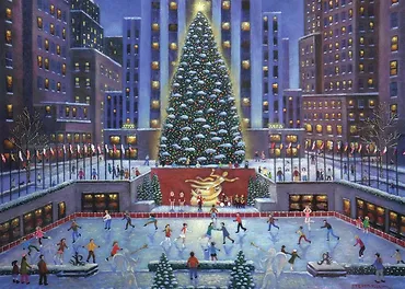 Puzzle 1000 elementów Centrum Rockefeller