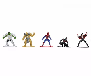 Figurki Jada Marvel 20-pak nanofigs, wersja 6
