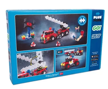 Klocki Plus Plus Go! Pojazdy ratunkowe 500 elementów