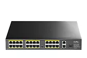 Przełącznik FS1026PS1 Switch 24xFE PoE+ 300W 1xSFP