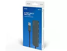 HUB USB - 4 portowy USB 3.1 Gen. 1 SAVIO AK-53 szary