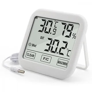 Stacja pogody z sondą zewnętrzną 1.5 m GreenBlue GB381