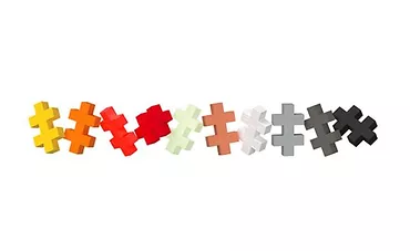 Klocki Plus-Plus Puzzle po numerach - Przygoda 250 elementów