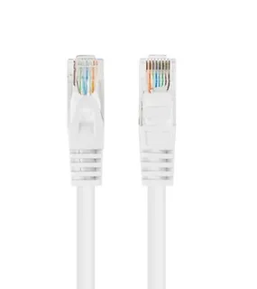 Patchcord kat. 5e UTP 0.25m biały 10-pak PCU5-20CC-002