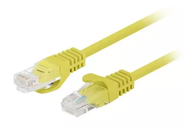 Patchcord cat.5e UTP 1.5m żółty 10-pak PCU5-20CC-015