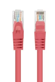 Patchcord kat.5e UTP 1.5m czerwony 10-pak PCU5-20CC-015