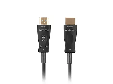 Kabel HDMI M/M v2.1 30M 8K czarny optyczny AOC