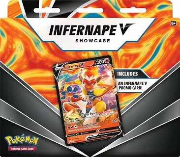 Zestaw Infernape V Box Show Case