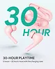 Słuchawki Bluetooth 5.0 | 3D SurroundSound | Move Compact II | wodoodporne IPX6 | 30hEP-T21S Pink True Wireless