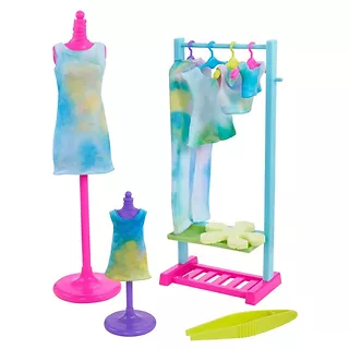 Lalka Barbie Color Reveal Neon Tie-Dye Duży zestaw