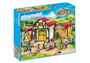 Zestaw z figurkami Country 6926 Duża stadnina koni