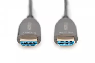 Kabel połączeniowy hybrydowy AOC HDMI 2.1 Ultra High Speed 8K/60Hz UHD HDMI A/HDMI A M/M czarny 10m
