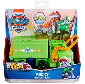 Pojazd z figurką Psi Patrol Big Truck Pups Rocky