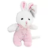 Maskotka Króliczek Dawidek 20 cm różowy
