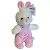 Maskotka Króliczek Dawidek 20 cm różowy
