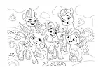 Puzzle 104 elementy My Little Pony