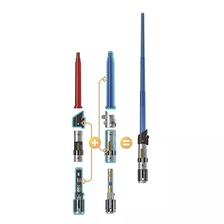 Star Wars - Miecz świetlny Lightsaber Forge Darth Vader Elektroniczny F1167