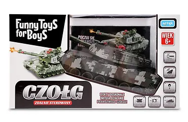 Czołg zdalnie sterowany Funny Toys For Boys