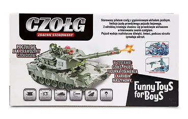 Czołg zdalnie sterowany Funny Toys For Boys
