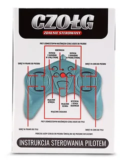 Czołg zdalnie sterowany Funny Toys For Boys