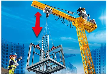 Zestaw z figurkami City Action 70441 Zdalnie sterowany żuraw