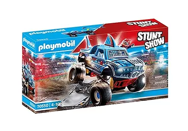 Zestaw z pojazdem Stunt Show 70550 Monster Truck Rekin