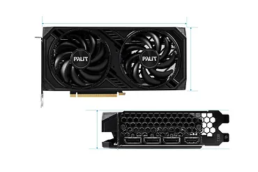 Karta graficzna GeForce RTX 4060 Ti Dual OC 8GB GDDR6 128bit 3DP