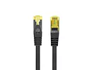 Patchcord kat.6a S/FTP LSZH CU 2m fluke passed czarny