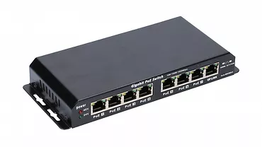 Switch Gigabit PoE 8-7 port 24V 60W
