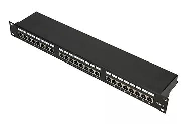 Patchpanel 24 porty CAT6 STP V2