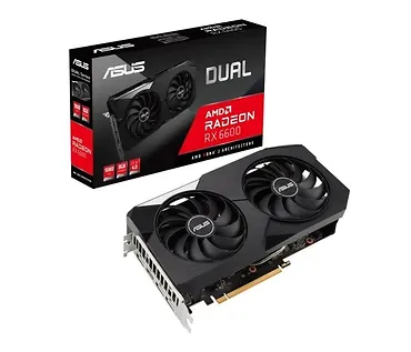 Karta graficzna Radeon RX 6600 DUAL 8GB GDDR6 128bit 3DP/HDMI