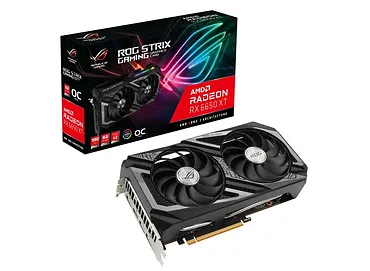 Karta graficzna Radeon RX 6650XT ROG STRIX V2 OC 8GB GDDR6 128bit 3DP