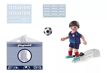 Zestaw z figurką Sports & Action 71124 Piłkarz Francji