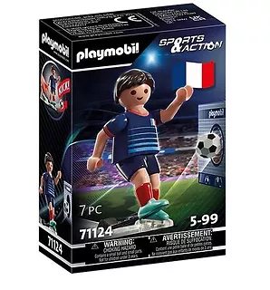 Zestaw z figurką Sports & Action 71124 Piłkarz Francji