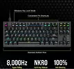 Klawiatura przewodowa K60 Pro TKL RGB Black