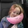 Nakładka - poduszka na pas Księżyc - różowy