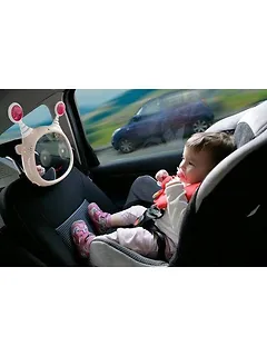 Lusterko aktywne do samochodu Oly - beżowy