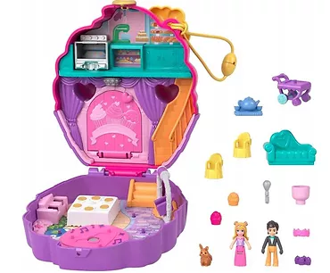Zestaw z figurkami Polly Pocket Słodka Babeczka