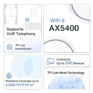 Router Wi-Fi Deco X73-DSL  AX5400 VDSL