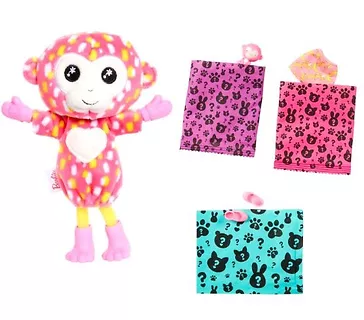 Lalka Barbie Cutie Reveal Chelsea, Małpka