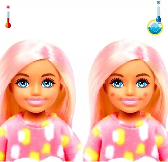 Lalka Barbie Cutie Reveal Chelsea, Małpka