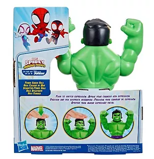 Figurka SPIDER-MAN Spidey i super kumple Power Smash Hulk