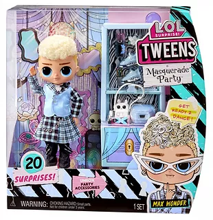 Lalka L.O.L. Surprise Tweens Masquerade, Max Wonder