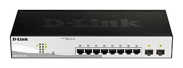 Przełącznik DGS-1210-10 Switch Smart 8xGE 2xSFP