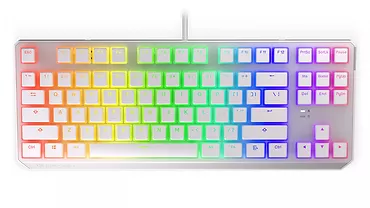 Klawiatura Endorfy Thock TKL Pudding Onyx White Kailh Blue (EY5A007)