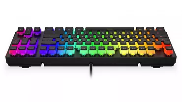 Klawiatura gamingowa - Thock TKL Pud Kailh RD RGB