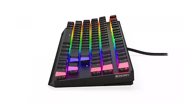 Klawiatura gamingowa - Thock TKL Pud Kailh RD RGB