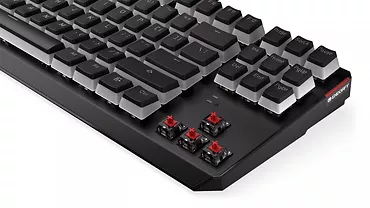 Klawiatura gamingowa - Thock TKL Pud Kailh RD RGB