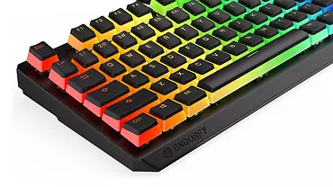 Klawiatura gamingowa - Thock TKL Pud Kailh RD RGB