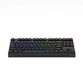 Klawiatura mechaniczna Rampage Outemu Brown, anti-ghosting, RGB